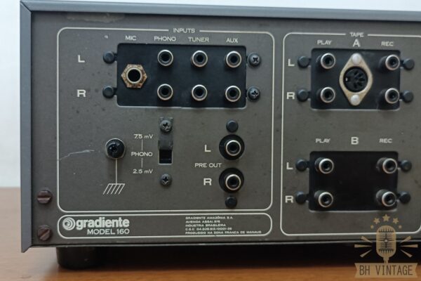 Amplificador Integrado Gradiente Model 160